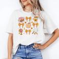 Coquette Bow Teacher Thanksgiving Fall Autumn Girls Women Women's T-Shirt, trending gift Coquette Bow Teacher Thanksgiving Fall Autumn Girls Women Women's T-Shirt, trending gift