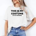 THIS IS MY COSTUME Eraser Teacher Halloween Costume Women's T-Shirt, trending gift THIS IS MY COSTUME Eraser Teacher Halloween Costume Women's T-Shirt, trending gift