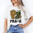 Cute Camo Pre K Back To School Teacher Kid Preschool Women's T-Shirt, trending gift