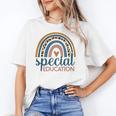 Cute Special Education Leopard Print SPED Teacher Idea Women's T-Shirt, trending gift Cute Special Education Leopard Print SPED Teacher Idea Women's T-Shirt, trending gift