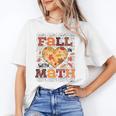Fall Teacher Fall In Love With Math Math Thanksgiving For Men Women Women's T-Shirt, trending gift Fall Teacher Fall In Love With Math Math Thanksgiving For Men Women Women's T-Shirt, trending gift