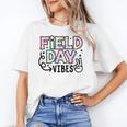 Field Day Vibes For Teacher Kids Happy Field Day 2025 Women's T-Shirt, trending gift Field Day Vibes For Teacher Kids Happy Field Day 2025 Women's T-Shirt, trending gift