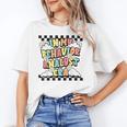 Groovy ABA RBT Therapist In My Behavior Analyst Era Teacher Women's T-Shirt, Groovy Teacher Gifts, trending gift