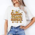Groovy Coffee Teach Repeat Retro Teacher Women's T-Shirt, Groovy Teacher Gifts, trending gift Groovy Coffee Teach Repeat Retro Teacher Women's T-Shirt, Groovy Teacher Gifts, trending gift