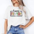 Happy Fri-Yay Friday Lovers Teacher Fri Yay Weekend Women's T-Shirt, trending gift