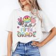 Hello 5th Grade Boy Girl Teacher Back To School 5th Grade Women's T-Shirt, trending gift