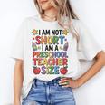 I'm Not Short I'm A Preschool Teacher Size Quote Women Women's T-Shirt, trending gift I'm Not Short I'm A Preschool Teacher Size Quote Women Women's T-Shirt, trending gift
