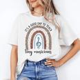 Its A Good Day To Teach Tiny Musicians Music Teacher Rainbow Women's T-Shirt, trending gift
