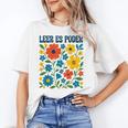 Leer Es Poder Cute Floral Boho Spanish Teacher Reading Women's T-Shirt, trending gift Leer Es Poder Cute Floral Boho Spanish Teacher Reading Women's T-Shirt, trending gift