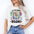 Let The Games Field Day Begin Tie Dye Adults Teacher Kids Women's T-Shirt, trending gift