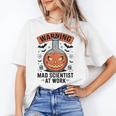 Mad Scientist Pumpkin Science Teacher Halloween Costume Kids Women's T-Shirt, Science Teacher Gifts, trending gift