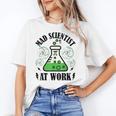 Mad Scientist Science Teacher Halloween Costume Teen Girls Women's T-Shirt, Science Teacher Gifts, trending gift Mad Scientist Science Teacher Halloween Costume Teen Girls Women's T-Shirt, Science Teacher Gifts, trending gift