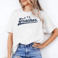 PE Teacher Cute Vintage Graphic Physical Education Teacher Women's T-Shirt, Pe Teacher Gifts, trending gift