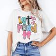 Lets Read Reading Teacher Back To School Literacy Pencil Bow Women's T-Shirt, trending gift Lets Read Reading Teacher Back To School Literacy Pencil Bow Women's T-Shirt, trending gift