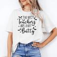 Retro The Best Teachers Are A Bit Batty Halloween Teacher Women's T-Shirt, trending gift Retro The Best Teachers Are A Bit Batty Halloween Teacher Women's T-Shirt, trending gift