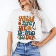 Retro PE Teacher What Are We Doing Today School Coach Women Women's T-Shirt, Pe Teacher Gifts, trending gift