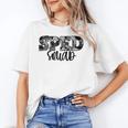 Special Education Squad Camo SPED Teacher Women's T-Shirt, trending gift Special Education Squad Camo SPED Teacher Women's T-Shirt, trending gift