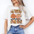 I Teach The Coolest Pumpkins In The Patch Teacher Halloween Women's T-Shirt, trending gift