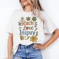 Teacher Inspire Love Women's T-Shirt, trending gift Teacher Inspire Love Women's T-Shirt, trending gift