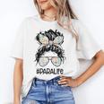Teacher Para Life Tee Paraprofessional Cute Messy Bun Women's T-Shirt, trending gift