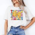 Teacher Pencil Coquette Bow Back To School Teacher Women's T-Shirt, trending gift