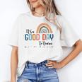Teacher Of Visually Impaired Braille A Good Day To Learn Women's T-Shirt, trending gift