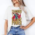 Teaching Is My Super Power Superhero Teacher Women's T-Shirt, Super Teacher Gifts, trending gift Teaching Is My Super Power Superhero Teacher Women's T-Shirt, Super Teacher Gifts, trending gift