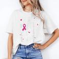 I Wear Pink For My Teacher Breast Cancer Awareness Support Men Women Women's T-Shirt, trending gift I Wear Pink For My Teacher Breast Cancer Awareness Support Men Women Women's T-Shirt, trending gift