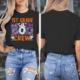 1st Grade Boo Crew First Grade Teacher Kids Happy Halloween Women's T-Shirt, First Grade Teacher Gifts, funny design