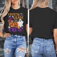 4th Grade Boo Crew Teacher Student Halloween Costume Women's T-Shirt, 4th Grade Teacher Gifts, funny design