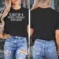 5 Out Of 4 People Struggle With Math Math Teacher Men Women's T-Shirt, funny design