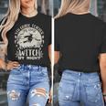 5th Grade Teacher By Day Witch By Night Halloween Women's T-Shirt, funny design