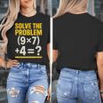 67 Meme Math Teacher School 6-7 Brain Rot Six Seven Women's T-Shirt, funny design 67 Meme Math Teacher School 6-7 Brain Rot Six Seven Women's T-Shirt, funny design