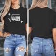 67 Meme Square Root 4489 Slang Math Teacher Men Women Women's T-Shirt, funny design 67 Meme Square Root 4489 Slang Math Teacher Men Women Women's T-Shirt, funny design