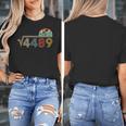 67 Vintage Meme Square Root 4489 Slang Math Teacher Women's T-Shirt, funny design 67 Vintage Meme Square Root 4489 Slang Math Teacher Women's T-Shirt, funny design