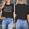 7th Grade Crew The Real Celebrities Of The Hallway Teacher Women's T-Shirt, funny design