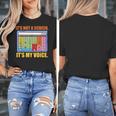 AAC Awareness AAC Teacher It's Not A Screen It's My Voice Men Women Women's T-Shirt, funny design