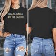 ABA SPED Teacher Coping Skills Walkie Calls Are My Cardio Women's T-Shirt, funny design ABA SPED Teacher Coping Skills Walkie Calls Are My Cardio Women's T-Shirt, funny design