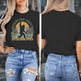Adventure Awaits Bigfoot Teacher Kindergarten Back To School Women's T-Shirt, funny design Adventure Awaits Bigfoot Teacher Kindergarten Back To School Women's T-Shirt, funny design