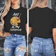 Art Is My Superpower Drawing Art Teacher Artists Women's T-Shirt, funny design Art Is My Superpower Drawing Art Teacher Artists Women's T-Shirt, funny design