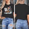 Artist Gingerbread Painter Art Teacher Student Christmas Women's T-Shirt, funny design
