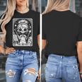 Artist Tarot Card Skeleton Painter Art Teacher Witchy Women's T-Shirt, funny design Artist Tarot Card Skeleton Painter Art Teacher Witchy Women's T-Shirt, funny design