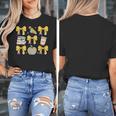 Back To School Yellow Bows Book Coffee Leopard Apple Teacher Women's T-Shirt, funny design Back To School Yellow Bows Book Coffee Leopard Apple Teacher Women's T-Shirt, funny design