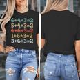 Baseball Math Sports Double Play Teacher School 2022 Women's T-Shirt, funny design Baseball Math Sports Double Play Teacher School 2022 Women's T-Shirt, funny design