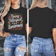 Being Bilingual Is A Superpower ESL Teacher School Women's T-Shirt, Esl Teacher Gifts, funny design