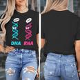 Biology Teacher DNA RNA Student Science Biologist Men Women Women's T-Shirt, Science Teacher Gifts, funny design