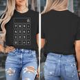 Calculator Costume Halloween Math Teacher Nerd For Men Women Women's T-Shirt, funny design Calculator Costume Halloween Math Teacher Nerd For Men Women Women's T-Shirt, funny design