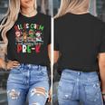 All Is Calm Just Kidding This Is Pre-K Christmas Teacher Women's T-Shirt, funny design