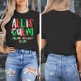 All Calm Said No Teacher Teacher Christmas Lights Women's T-Shirt, funny design All Calm Said No Teacher Teacher Christmas Lights Women's T-Shirt, funny design