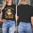 You Can't Scare Me I Teach First Grade Halloween Teacher Women's T-Shirt, First Grade Teacher Gifts, funny design